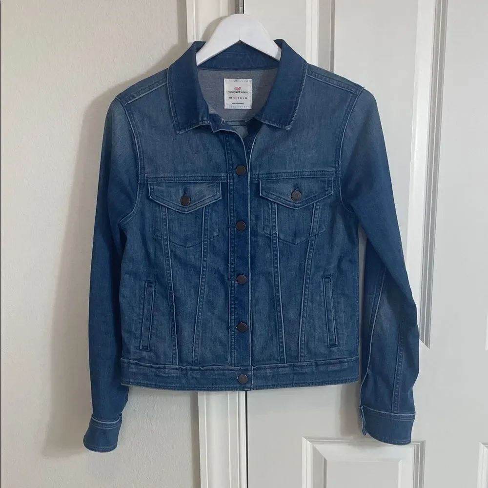 Vineyard Vines Dark Blue Jean Jacket